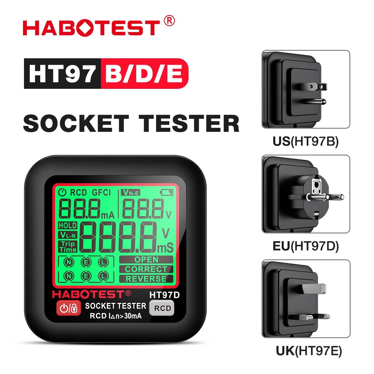 Smart Home Europe - HABOTEST HT97 Digital Socket Tester Smart
