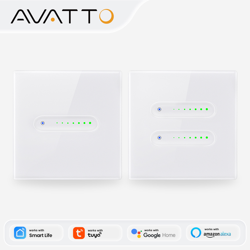 Tuya Wifi Socket - AVATTO WiFi 1/2 Gang Smart Dimmer