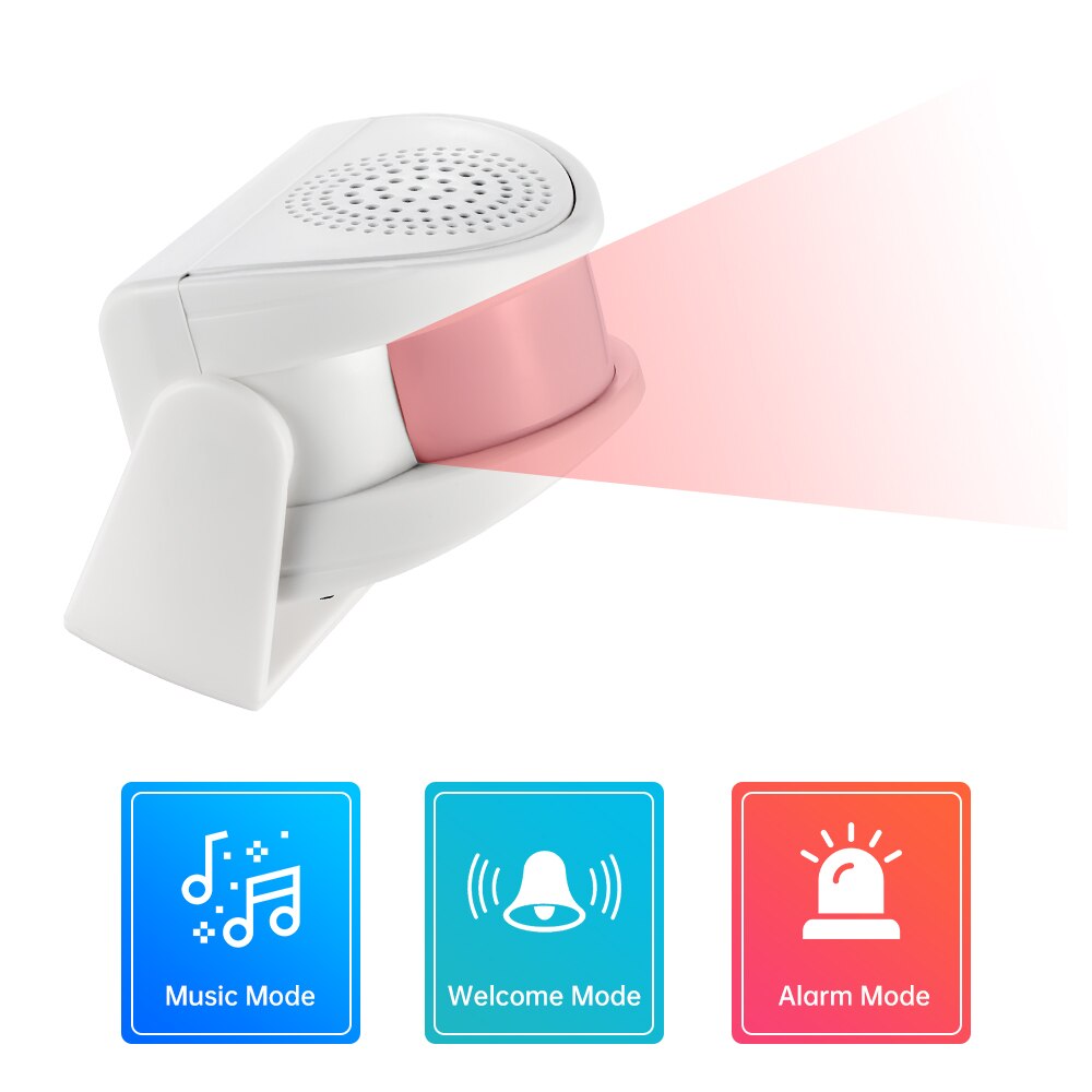 Wireless Door Sensor - FUERS Wireless Guest Welcome Chime Alarm