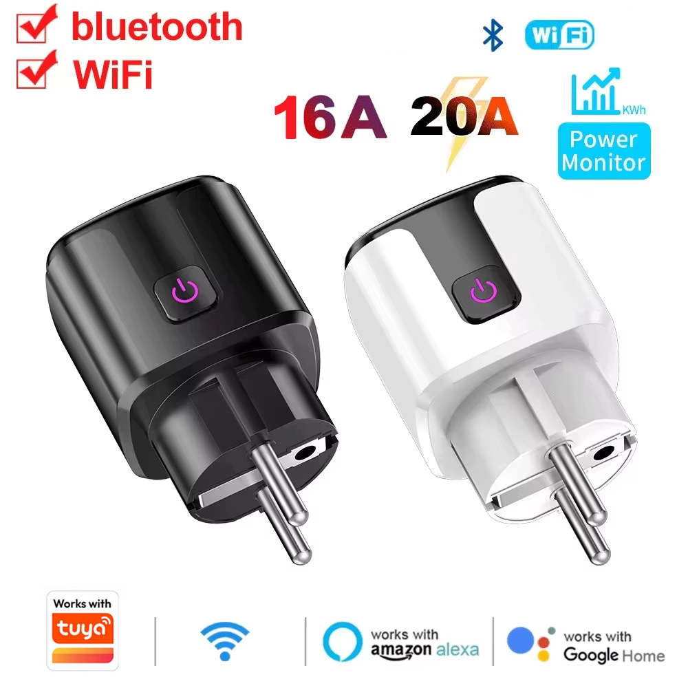 Smart Home Elements - 20A AC100-240V Wifi Smart Plug Smart