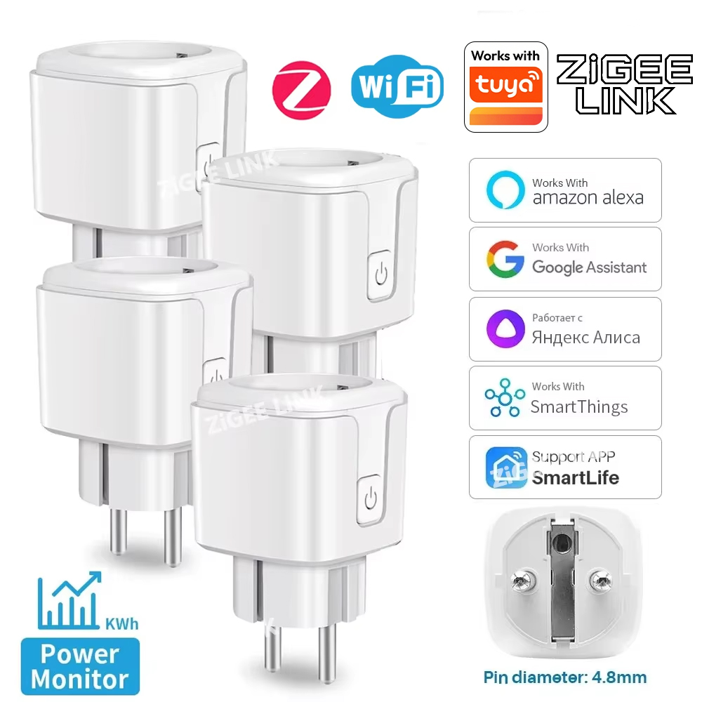 Smart Home Europe - ZigBee EU Plug 16A/20A Smart Plug
