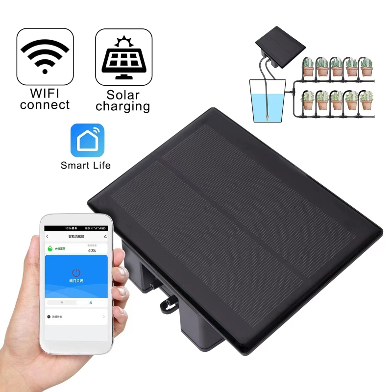 Smart Home Elements - WIFI Solar Automatic Watering Machine Kit