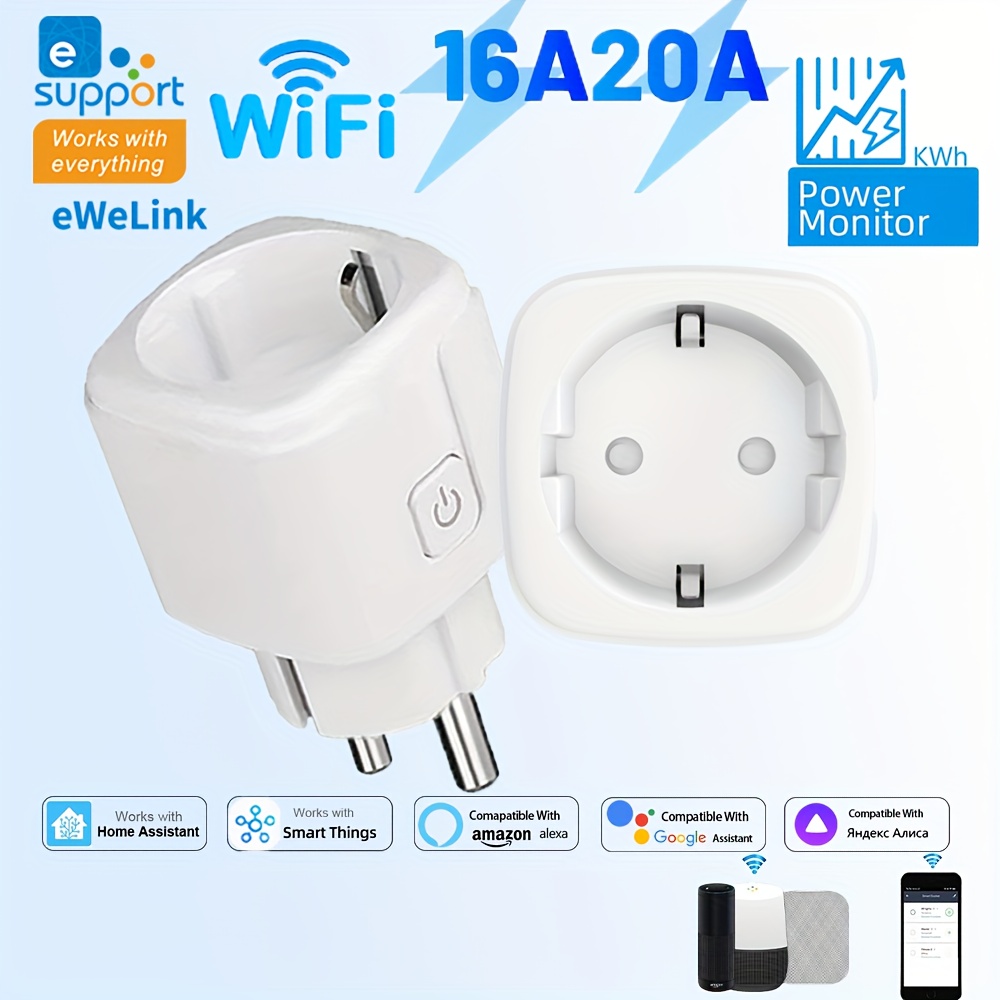 Smart Home Europe - EWeLink Smart WiFi Socket EU Remote