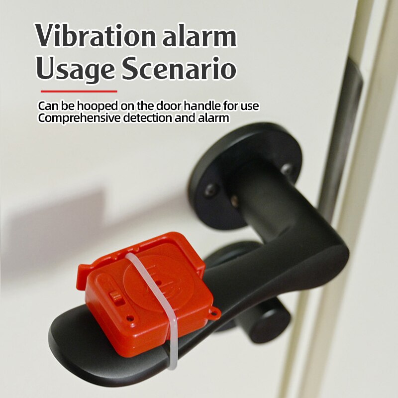 Wireless Door Sensor - KERUI Wireless Vibration Alarm Sensors 120dB
