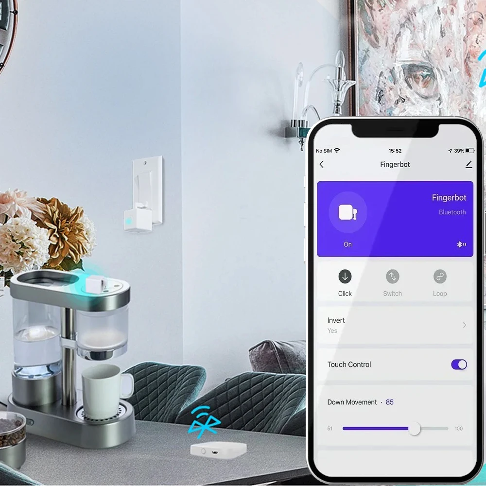 Smart ZigBee Fingerbot Wireles - огляд і ціна Smart Home Elements