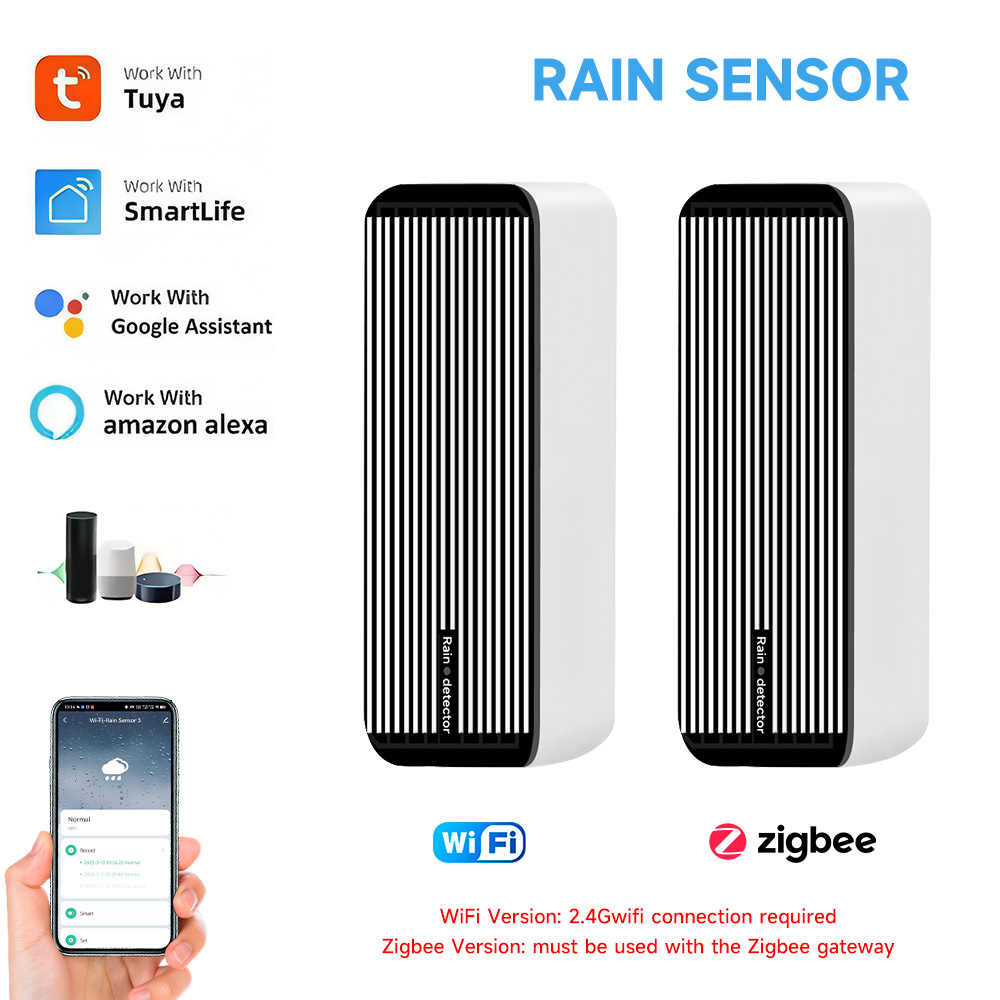 Rain Sensor Alert Wifi Zigbee  - огляд і ціна Smart Home Iot