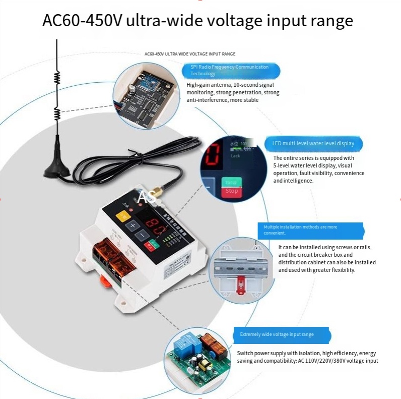 220V Wireless Fully Automatic  - огляд і ціна Smart Home Elements