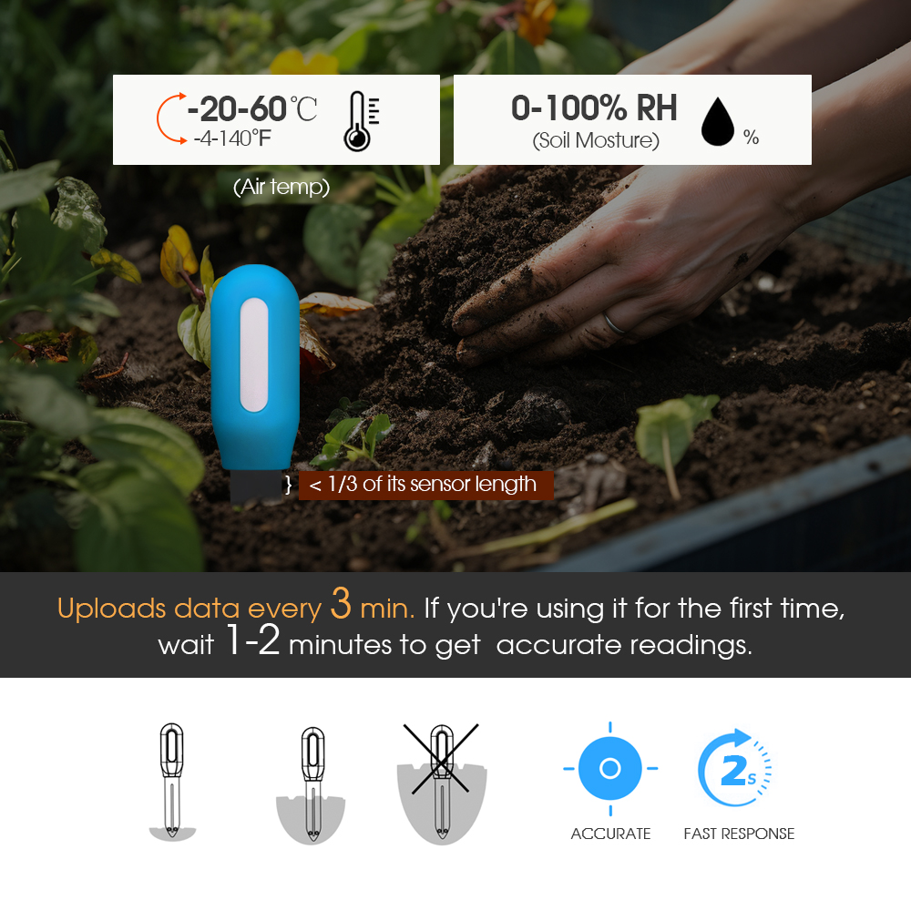 Smart Zigbee Soil Sensor for H - огляд і ціна Smart Home Monitor