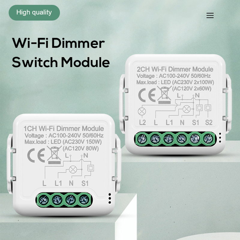 DIY  Wifi Smart Dimmer Switch  - огляд і ціна Tuya Wifi Socket