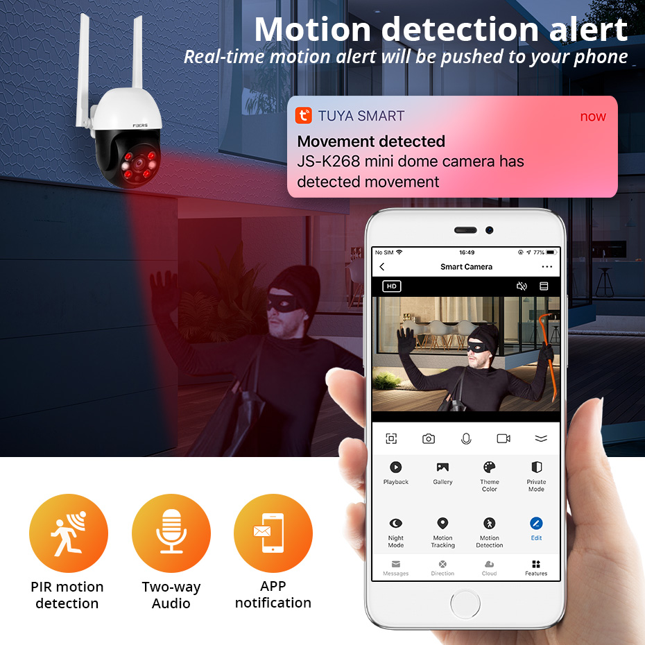 Fuers 8MP 4K IP Camera Outdoor - огляд і ціна Smart Home Imou