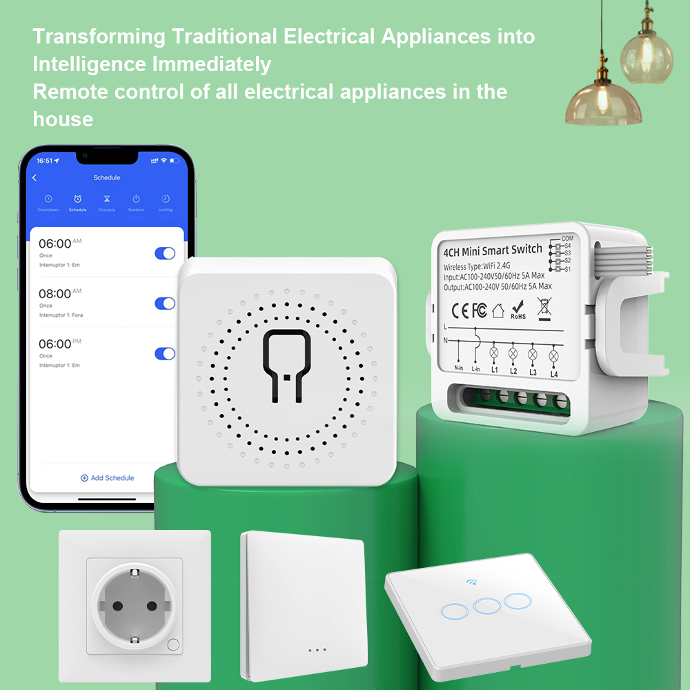 Tuya WiFi Smart Switch 1/2/3/4 - огляд і ціна Tuya Wifi Socket