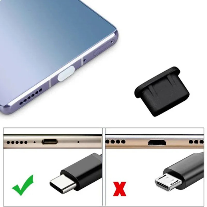 10-500Pcs USB Charging Port Ty - огляд і ціна Smart Home Samsung