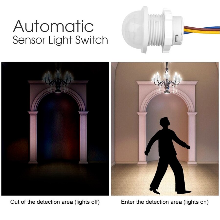 AC 110V 220V Mini Motion Senso - огляд і ціна Smart Home Elements