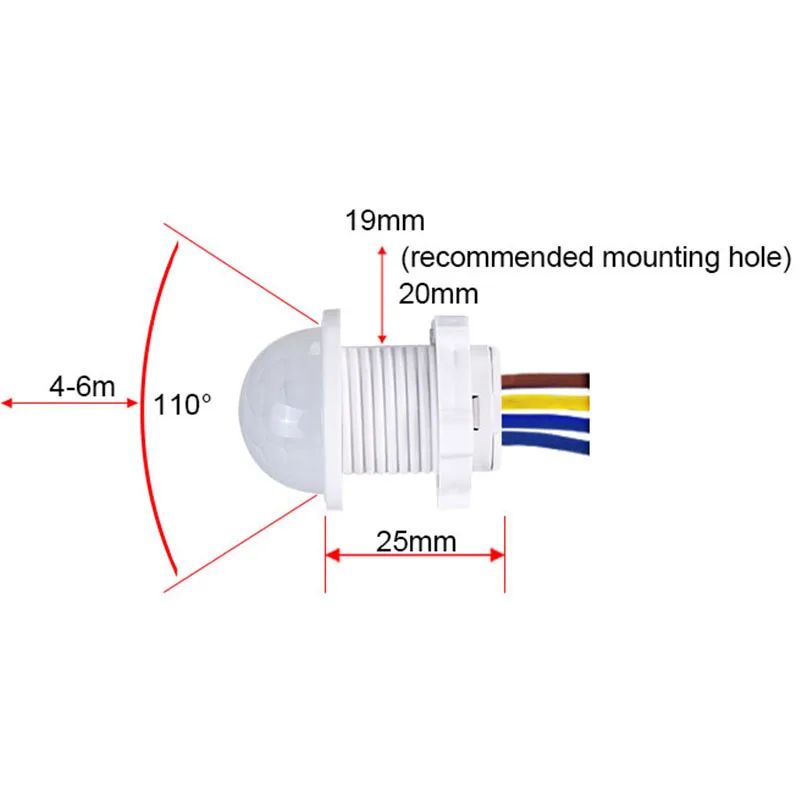 AC 110V 220V Mini Motion Senso - огляд і ціна Smart Home Elements