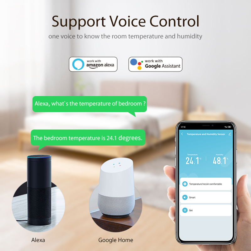 Tuya Smart Zigbee Temperature  - огляд і ціна Smart Home Samsung