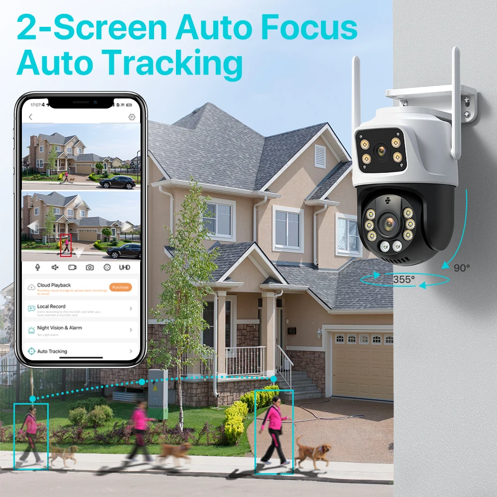 Dual Lens 360º Wifi Camera IP6 - огляд і ціна Smart Home Imou