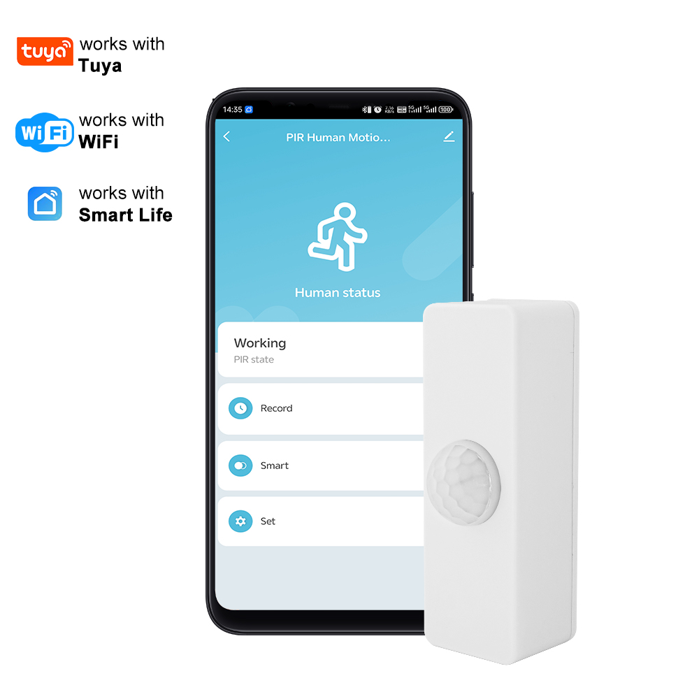 Tuya Smart PIR Motion Sensor S - огляд і ціна Smart Home Monitor