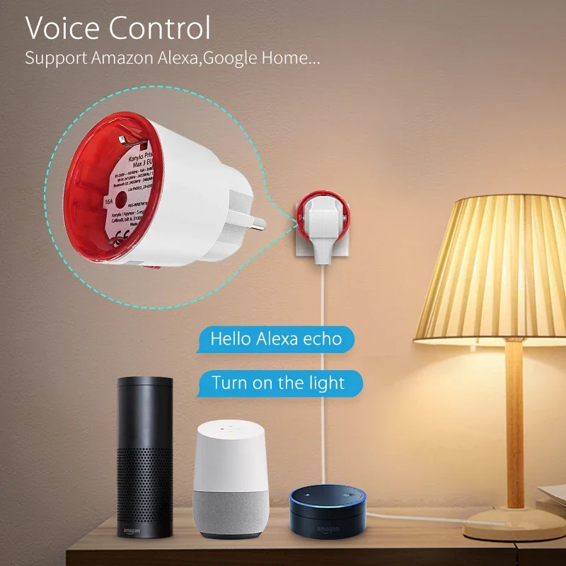 Tuya WiFi Smart Plug Socket EU - огляд і ціна Smart Home Europe