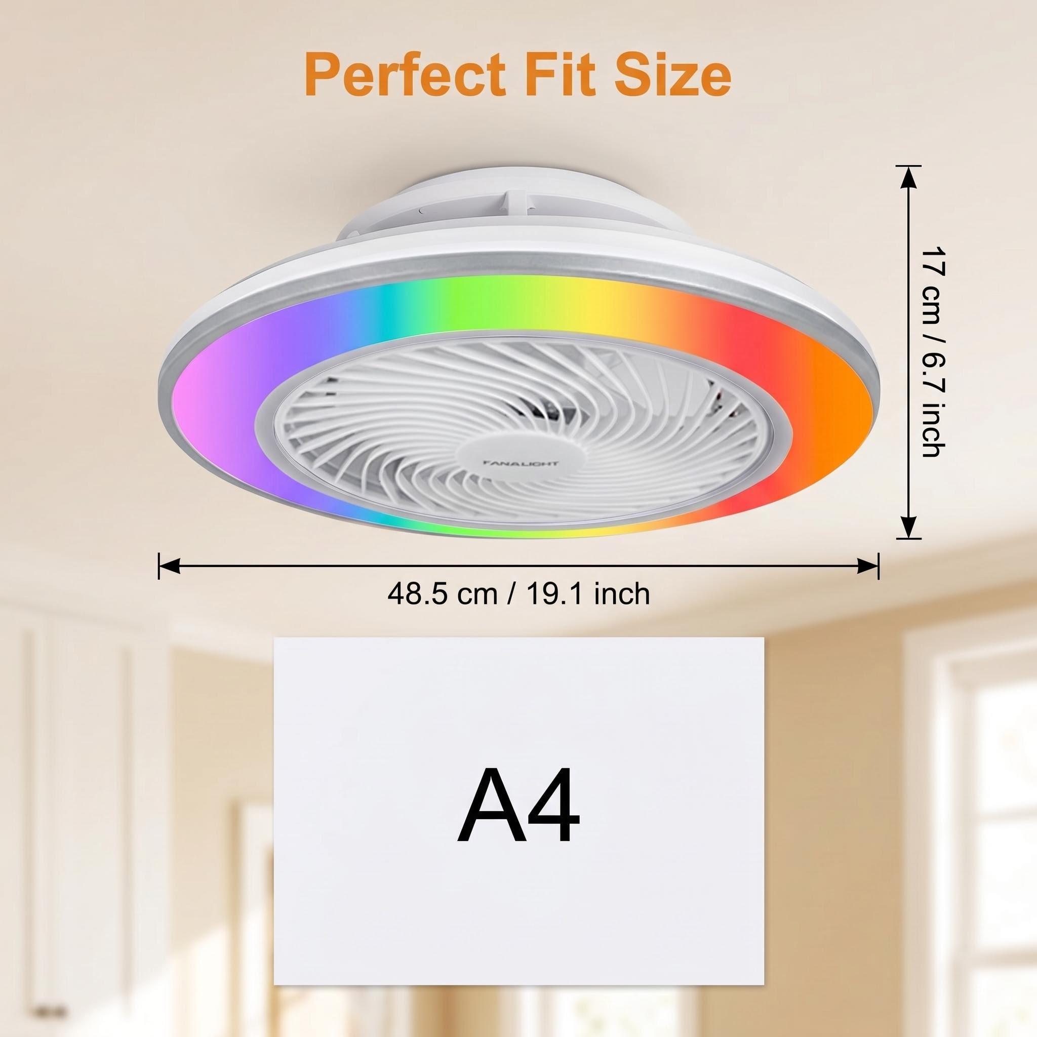 Smart Remote Controlled Ceilin - огляд і ціна Smart Home Ventilation System