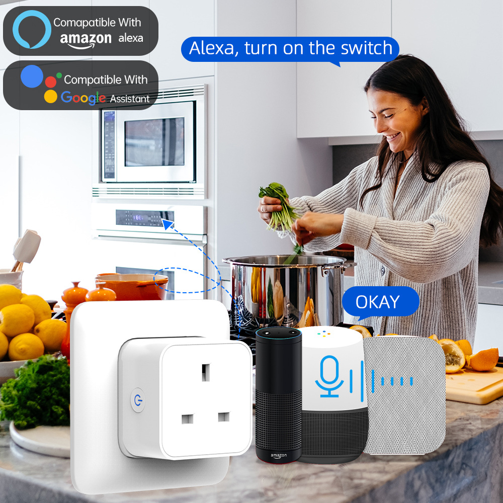 Tuya Smart Socket 16A/20A WiFi - огляд і ціна Tuya Wifi Socket
