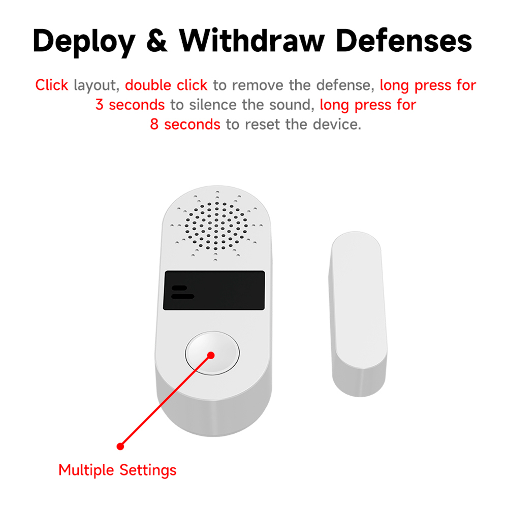 Tuya Zigbee Wireless Door Wind - огляд і ціна Wireless Door Sensor