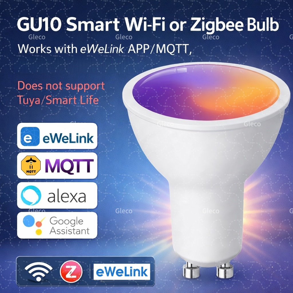 Ewelink GU10 Zigbee LED Bulbs  - огляд і ціна Smart Home Samsung