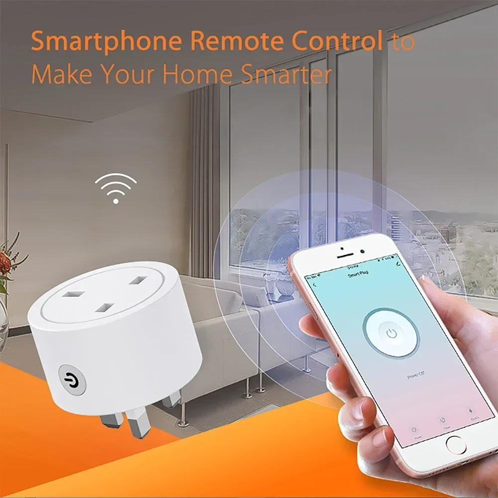 Zigbee Smart Plug 16A UK Socke - огляд і ціна Smart Home Monitor