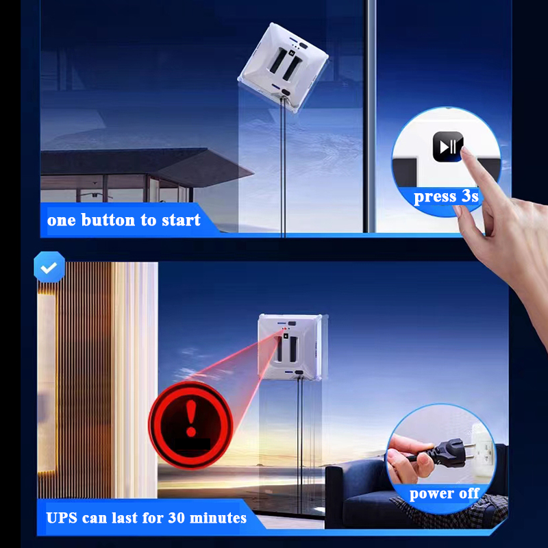Robot Window Cleaner With Spra - огляд і ціна Smart Home Tools