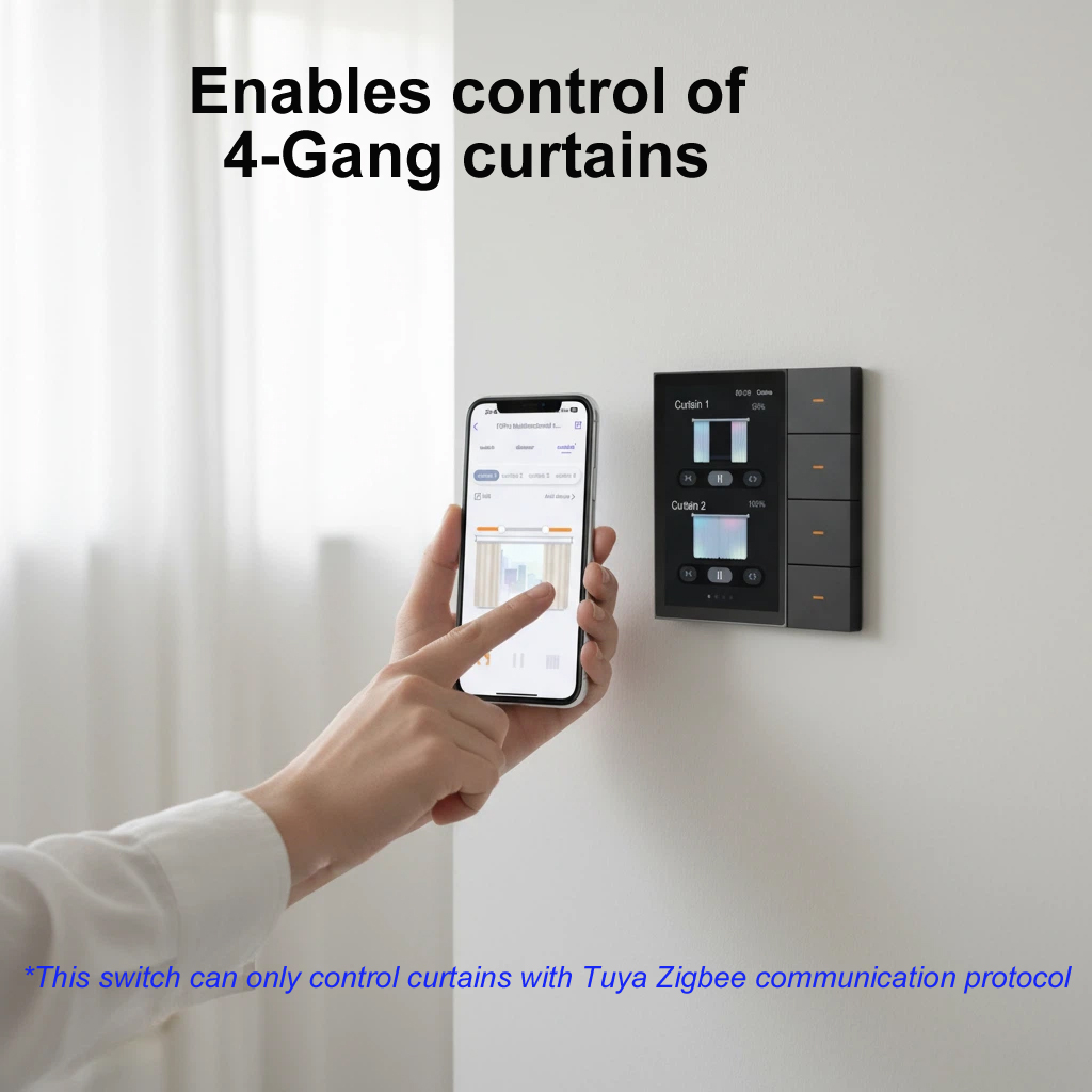F3-pro Tuya Smart Panel ZigBee - огляд і ціна Smart Home Monitor