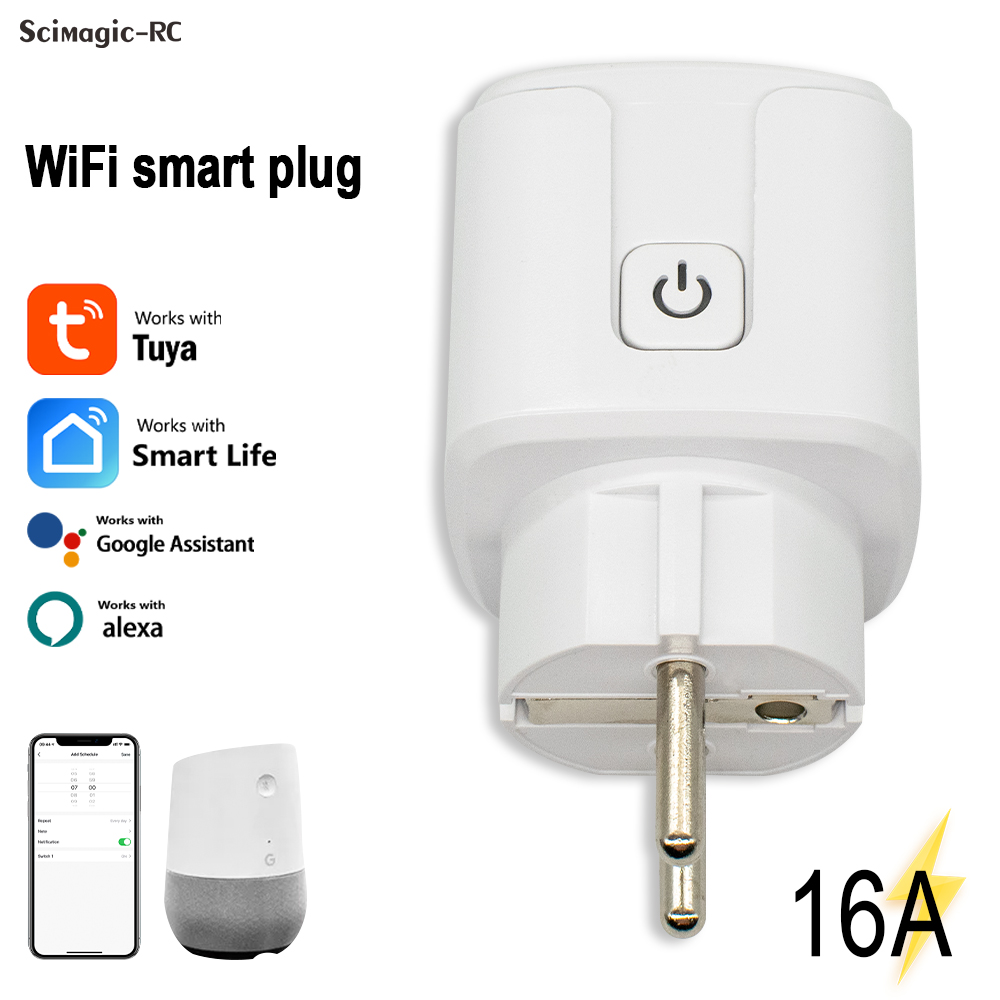 Tuya Smart Plug WiFi Socket 16 - огляд і ціна Smart Home Monitor