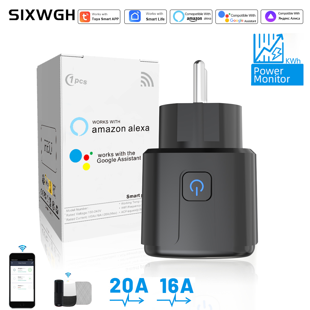 Tuya Smart Socket WiFi Remote  - огляд і ціна Tuya Wifi Socket