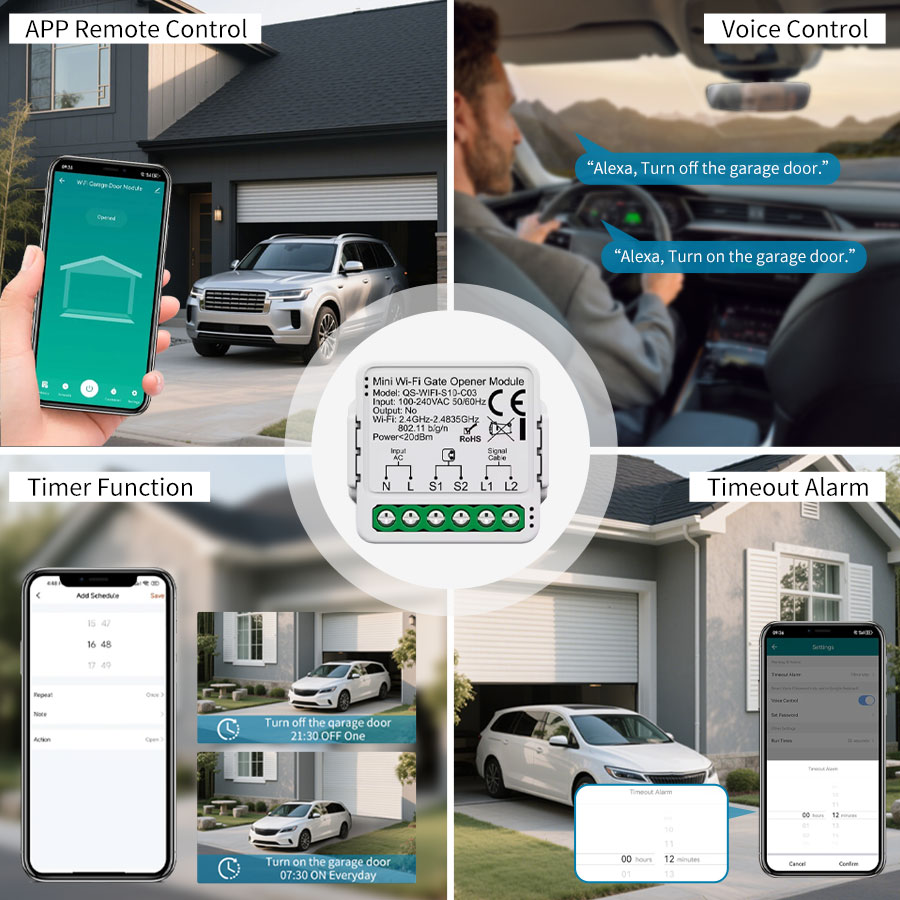 Tuya Smart WiFi or Zigbee Gara - огляд і ціна Wireless Door Sensor
