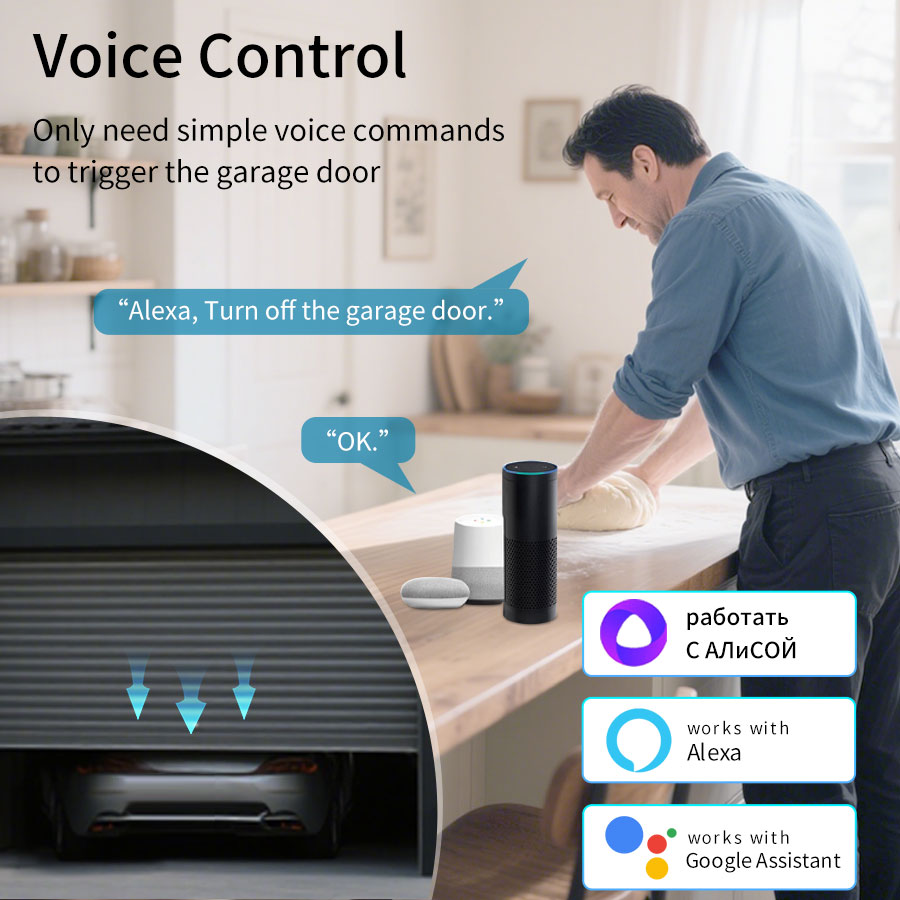 Tuya Smart WiFi or Zigbee Gara - огляд і ціна Wireless Door Sensor