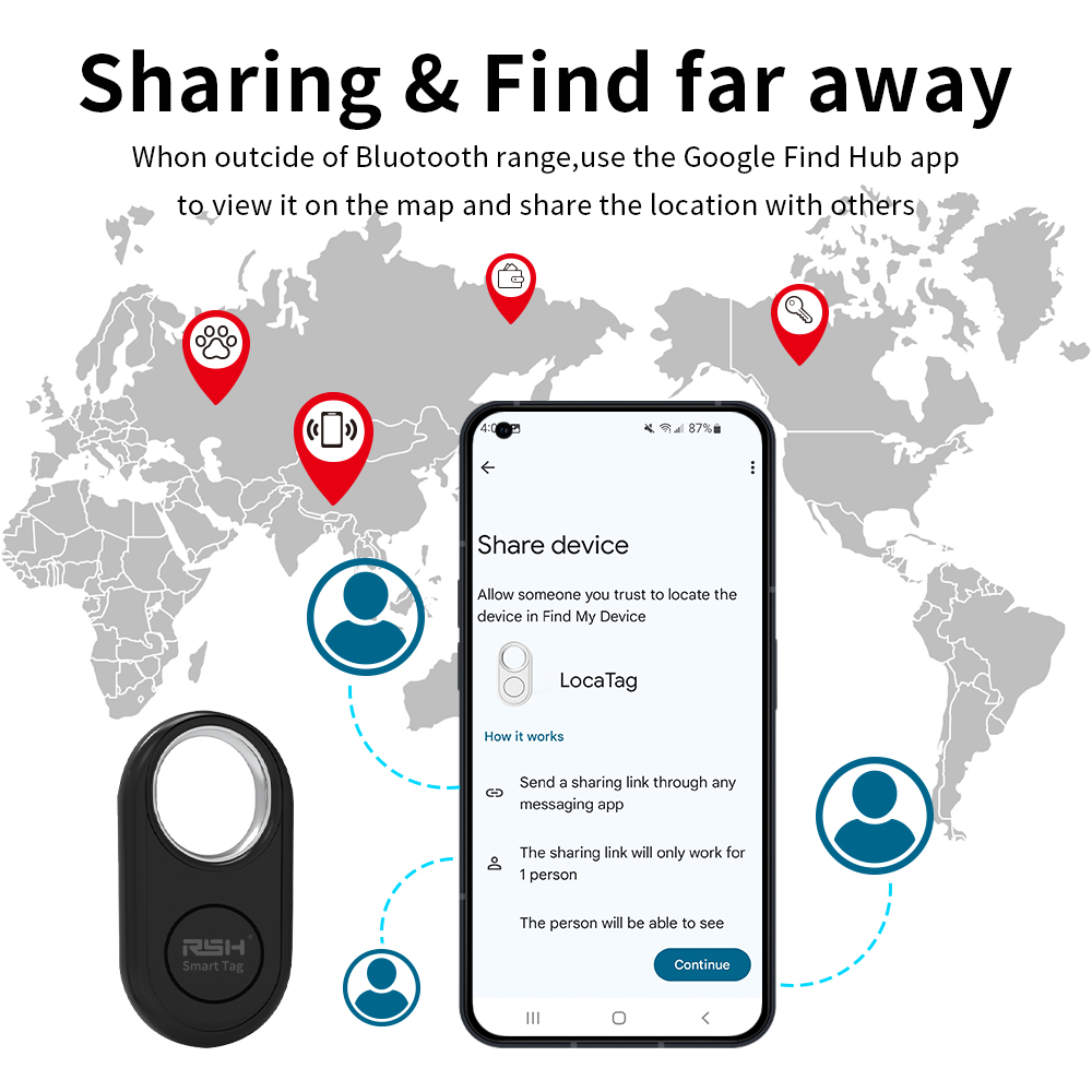 RSH 4PCS GPS Tracker for Samsu - огляд і ціна Smart Home Samsung