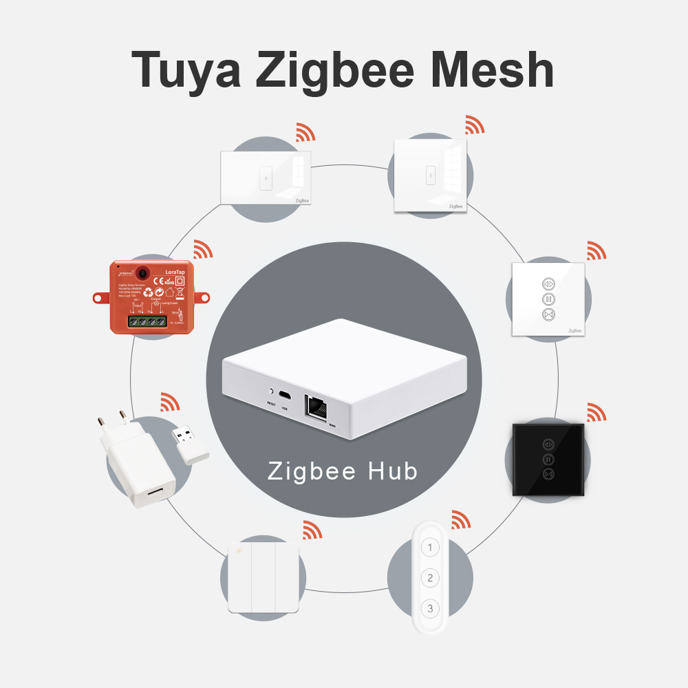 LoraTap Smart Home Tuya ZigBee - огляд і ціна Smart Home Europe