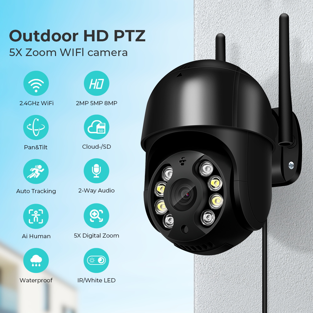 8MP Outdoor 4.0X Zoom Surveill - огляд і ціна Smart Home Imou