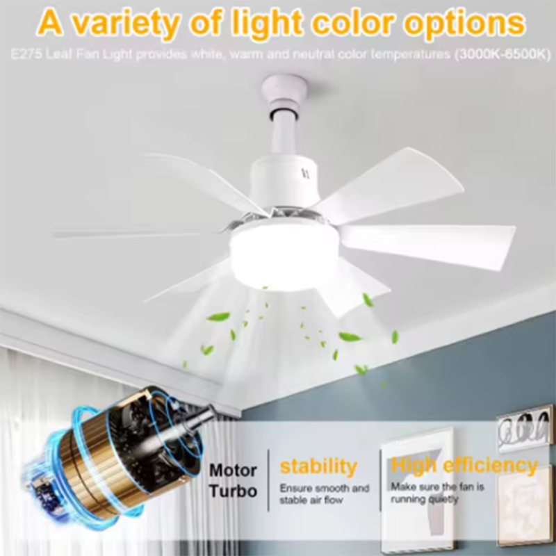 40W E27 LED Ceiling Fan Light  - огляд і ціна Smart Home Ventilation System