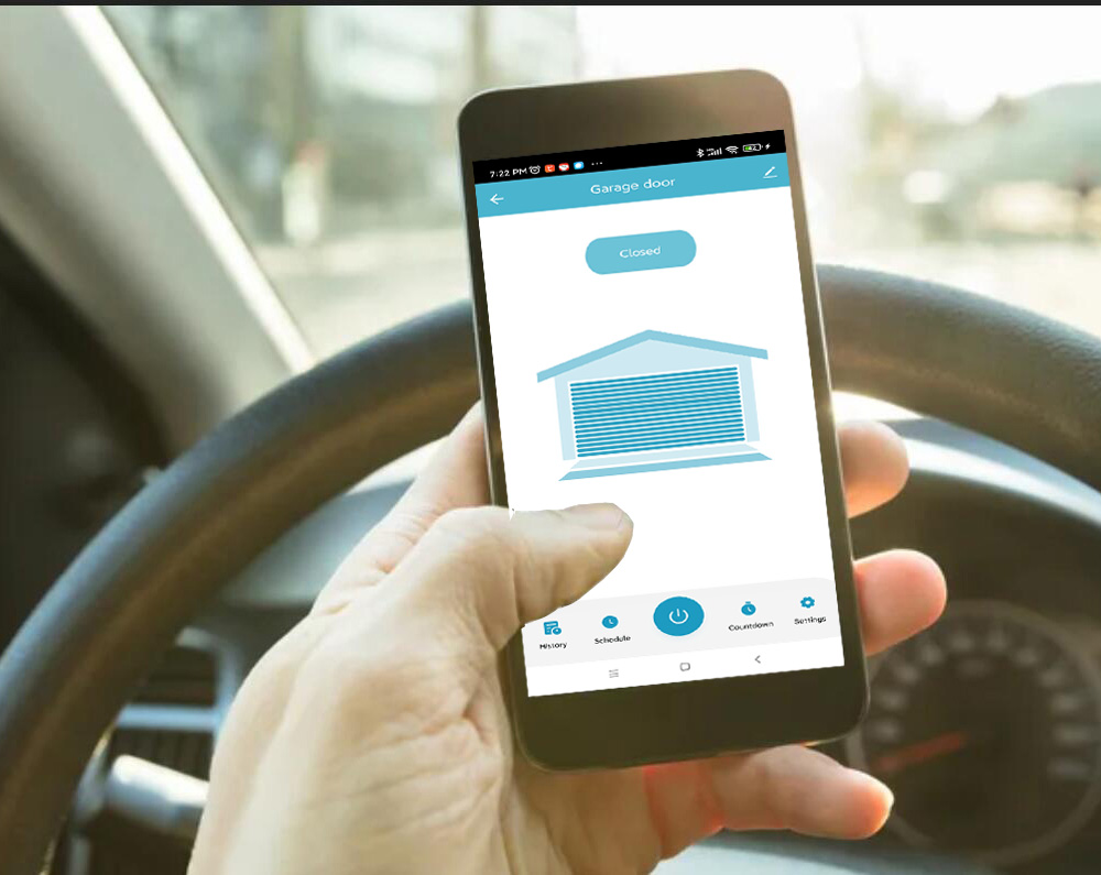 Smart Garage Door Opener Contr - огляд і ціна Smart Home Europe