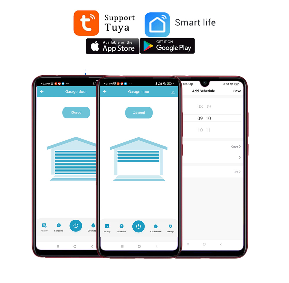 Smart Garage Door Opener Contr - огляд і ціна Smart Home Europe