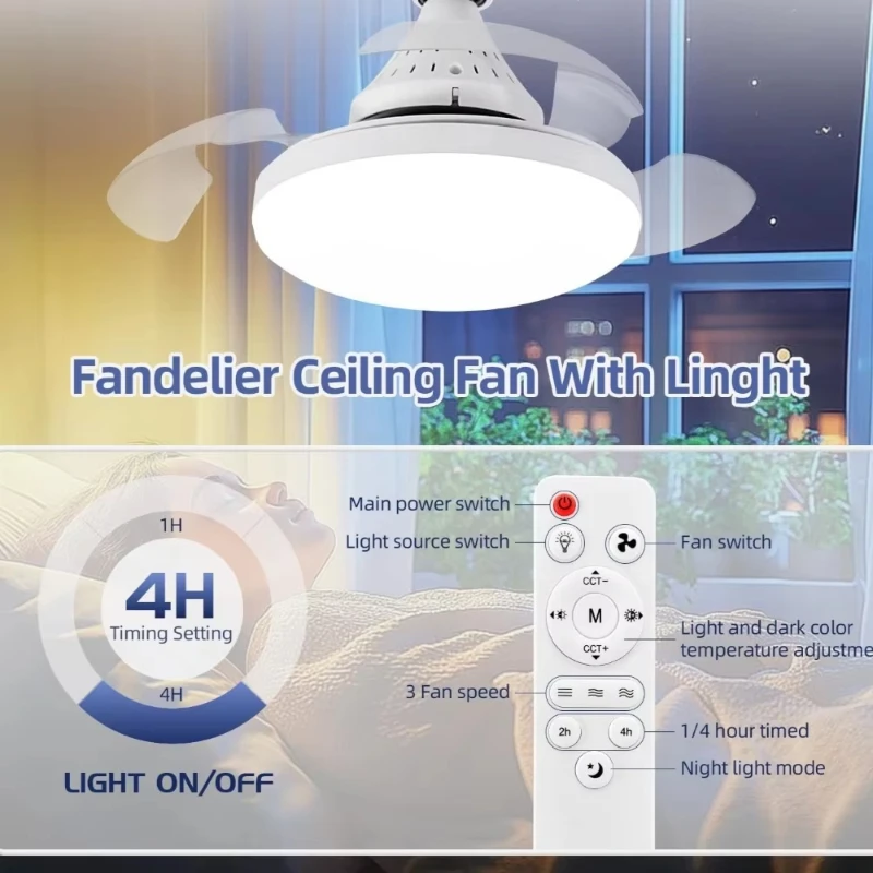 Ceiling Fan With Lighting And  - огляд і ціна Smart Home Ventilation System