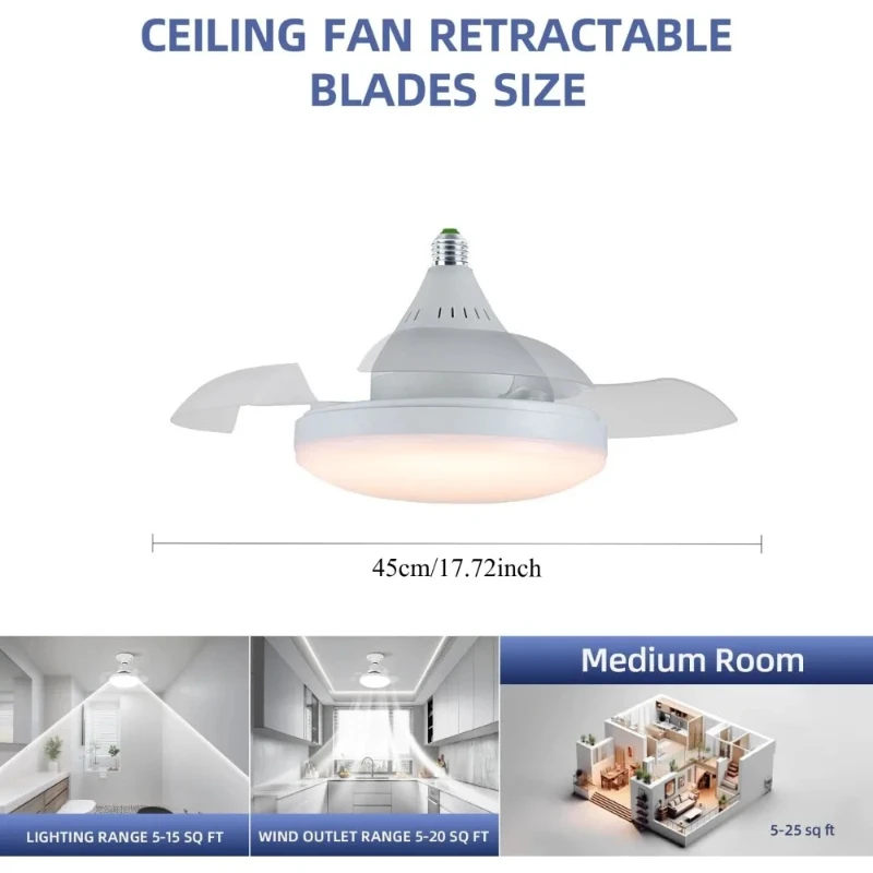 Ceiling Fan With Lighting And  - огляд і ціна Smart Home Ventilation System
