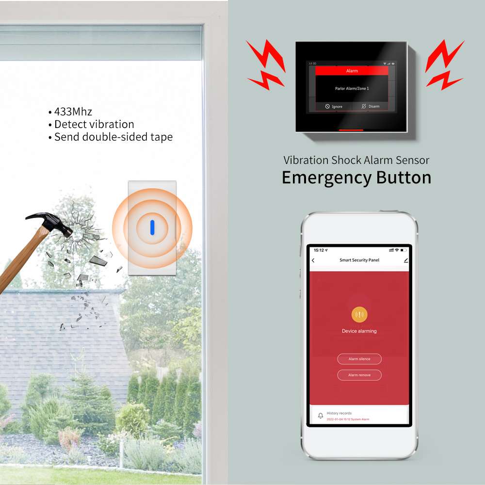 Staniot 433MHz EV1527 Wireless - огляд і ціна Wireless Door Sensor