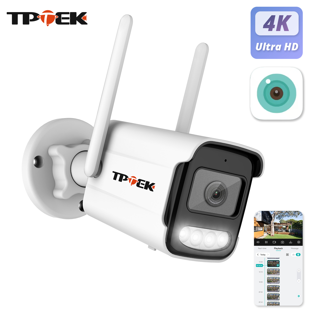 8MP 4K IP Camera Wifi Wireless - огляд і ціна Smart Home Imou