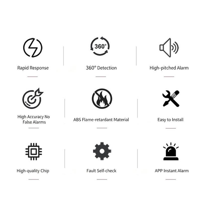 WiFi Smart Carbon Monoxide Det - огляд і ціна Smart Home Monitor