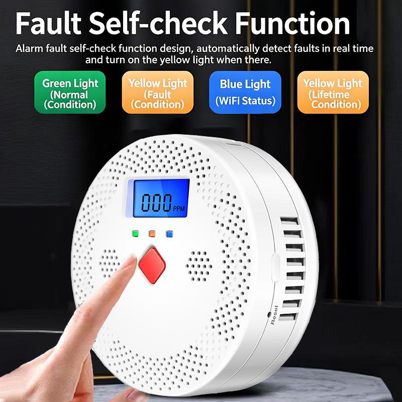 WiFi Smart Carbon Monoxide Det - огляд і ціна Smart Home Monitor