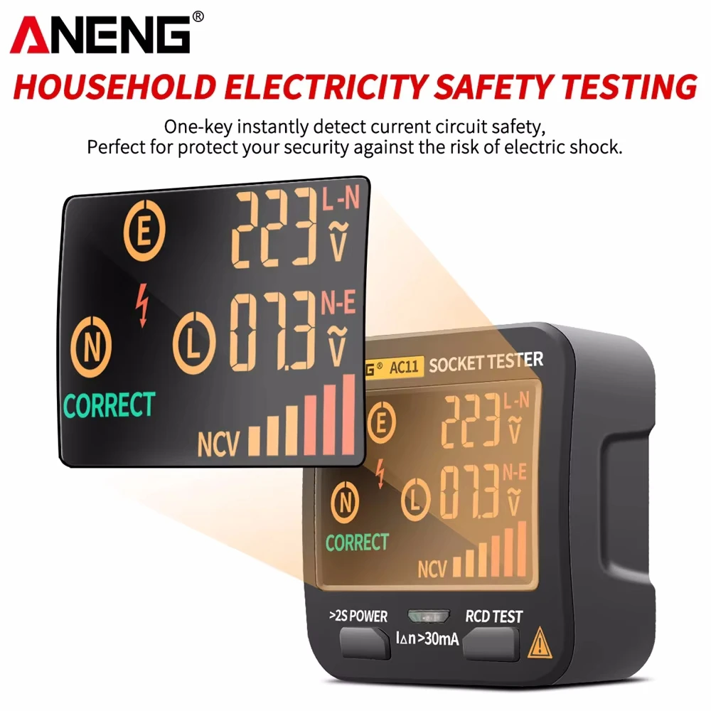 ANENG AC11 Digital Smart Socke - огляд і ціна Smart Home Europe