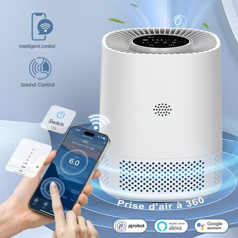 Smart Home Air Purifier with A - огляд і ціна Smart Home App