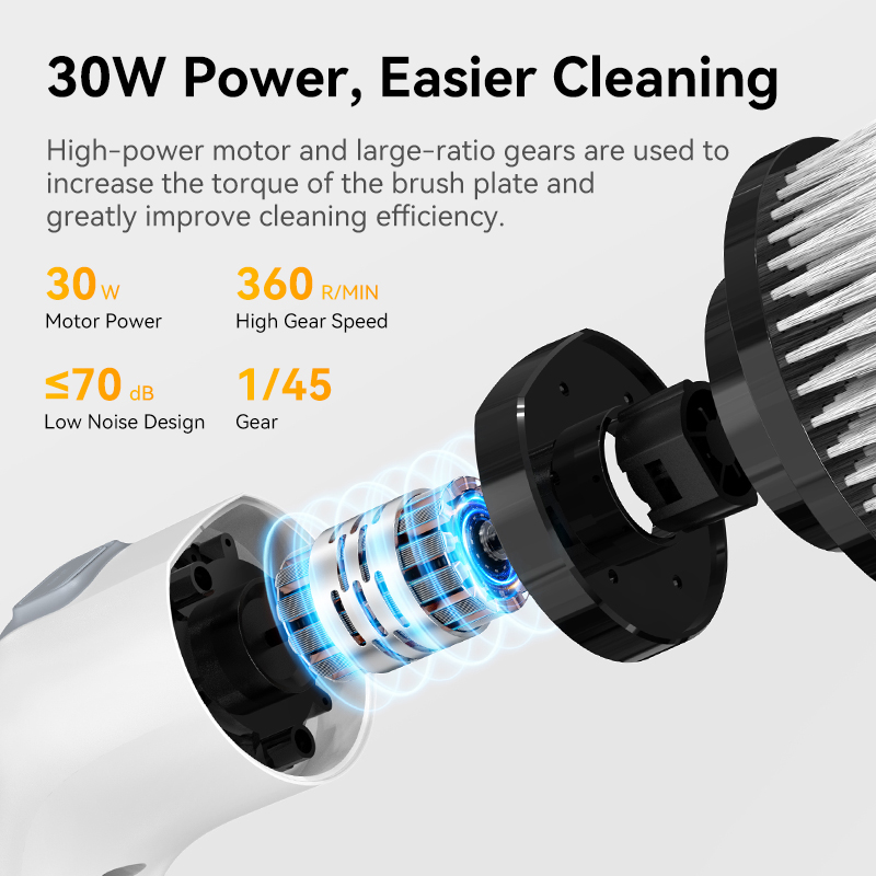 Electric Cleaning Brush Cordle - огляд і ціна Smart Home Tools