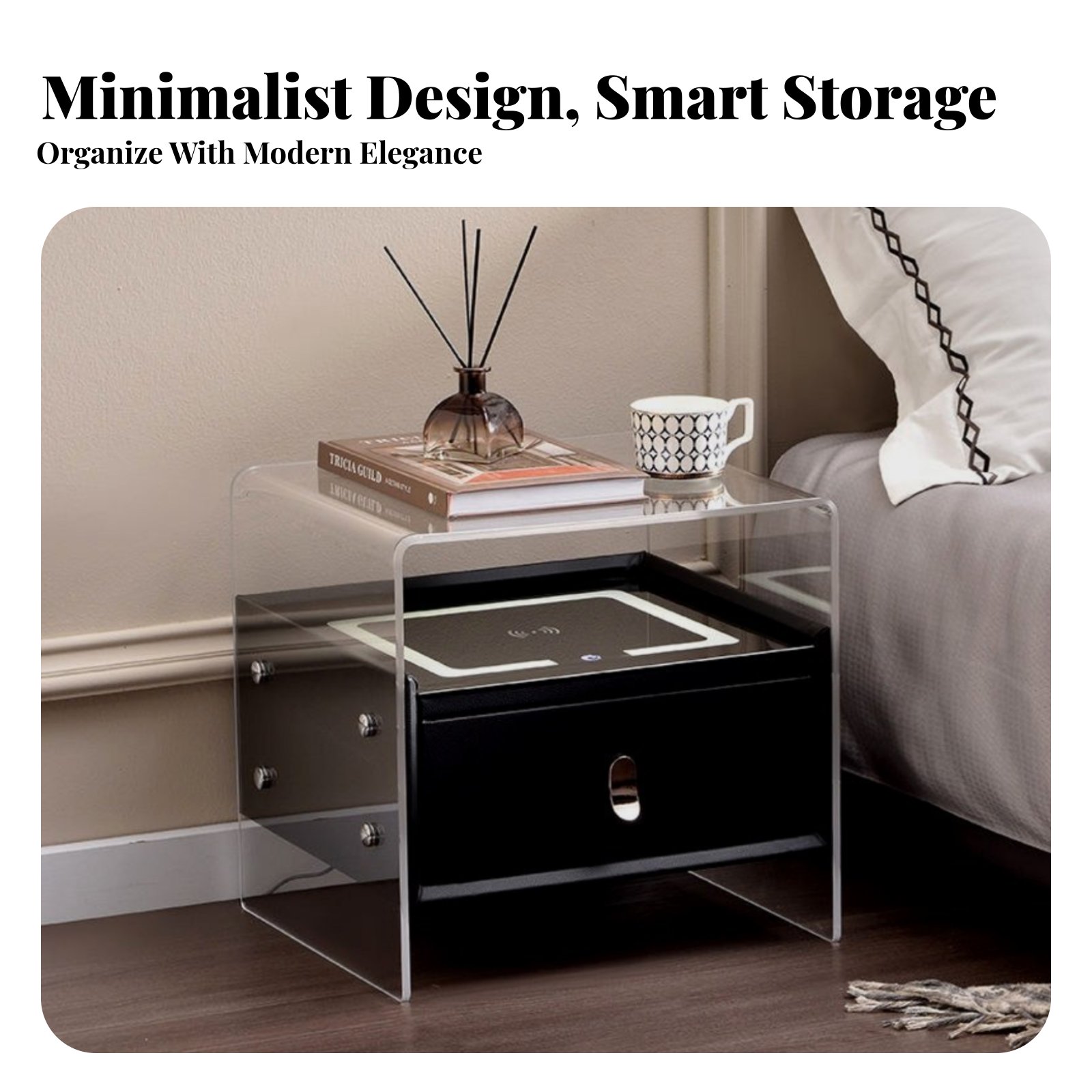 Transparent Frame Smart Table  - огляд і ціна Smart Home Interior