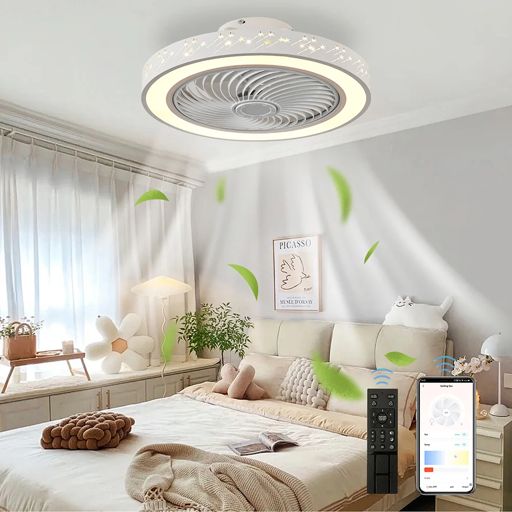 Smart App ceiling fan 46CM fan - огляд і ціна Smart Home Ventilation System